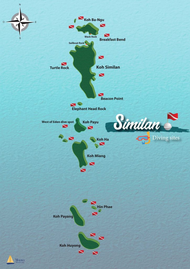รวมจุดดำน้ำเด็ดๆรอบหมู่เกาะสิมิลัน จังหวัดพังงา - Mamy Booking - Blog