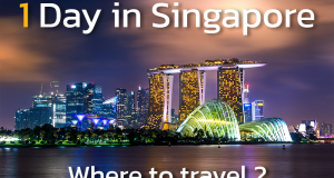 trip to Singapore for just one day. Let’s see where we can go.!