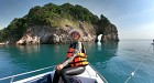 Discovering Samed Island by speedboat