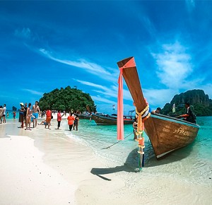 4 Island in Krabi by Longtail Boat