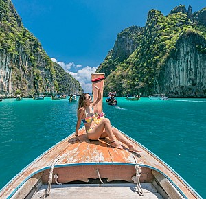 Phi Phi Island  by Speed Catamaran 